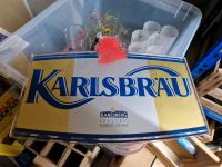 Karlsbräu karlsberg Bier Werbeschild Brauerei Schild Saarland - Riegelsberg Vorschau