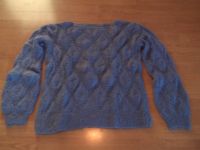 Pullover Damen lila handgestrickt plastisches Muster Baden-Württemberg - Schriesheim Vorschau