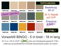 90 m² Teppichboden Vorwerk® Bingo (€ 1749,-- statt UVP € 2691,--) Niedersachsen - Osloß Vorschau