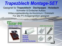 Trapezblechdach mit Hochsicke Montage-SET Brandenburg - Dannenwalde (Gumtow) Vorschau