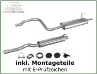 Auspuff Set AUDI 80 (8C, B4) 1.6 + 2.0 + 2.0E Mitteltopf Endtopf Essen - Essen-Stadtmitte Vorschau