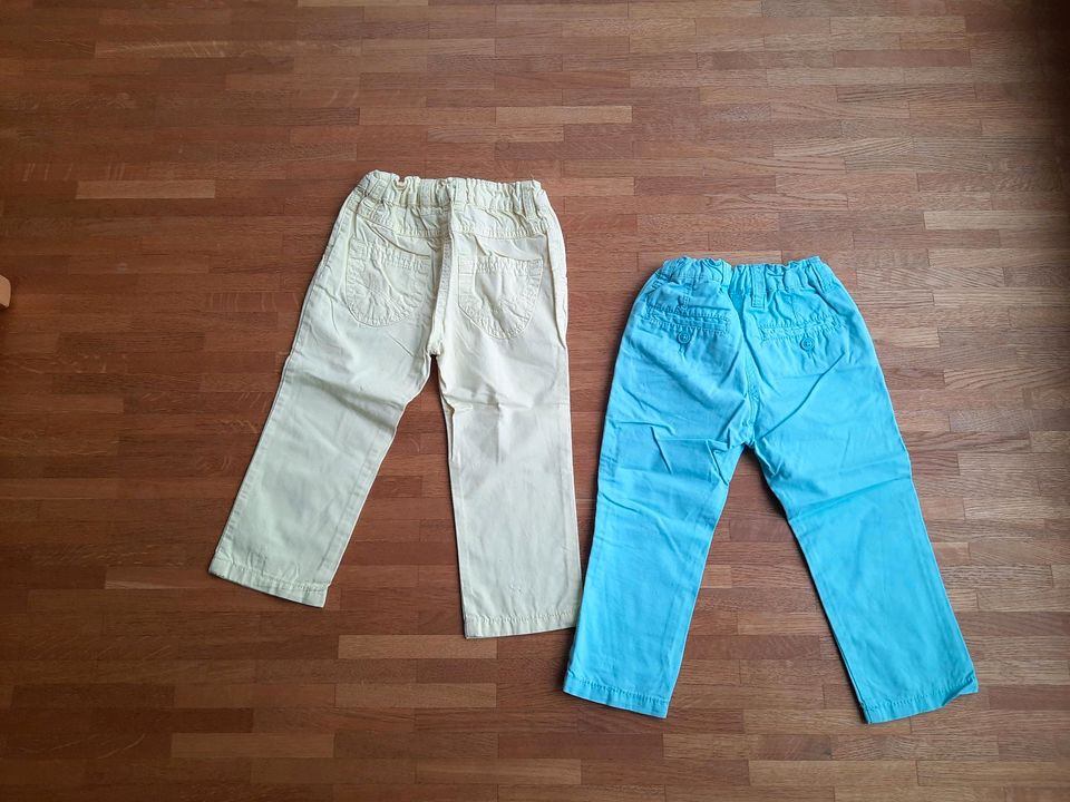 Hosen Set 2-teilig, gelb und mintgrün, Gr. 86/92 in Karlsruhe