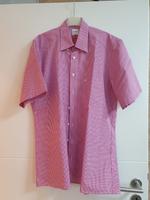 Kurzarm Hemd für Herren - Größe 41 slim line - Pink/rot kariert Bayern - Unterdießen Vorschau
