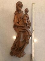 Maria mit Jesus geschnitzte Holzfigur hängend 40 cm Bayern - Landsberg (Lech) Vorschau