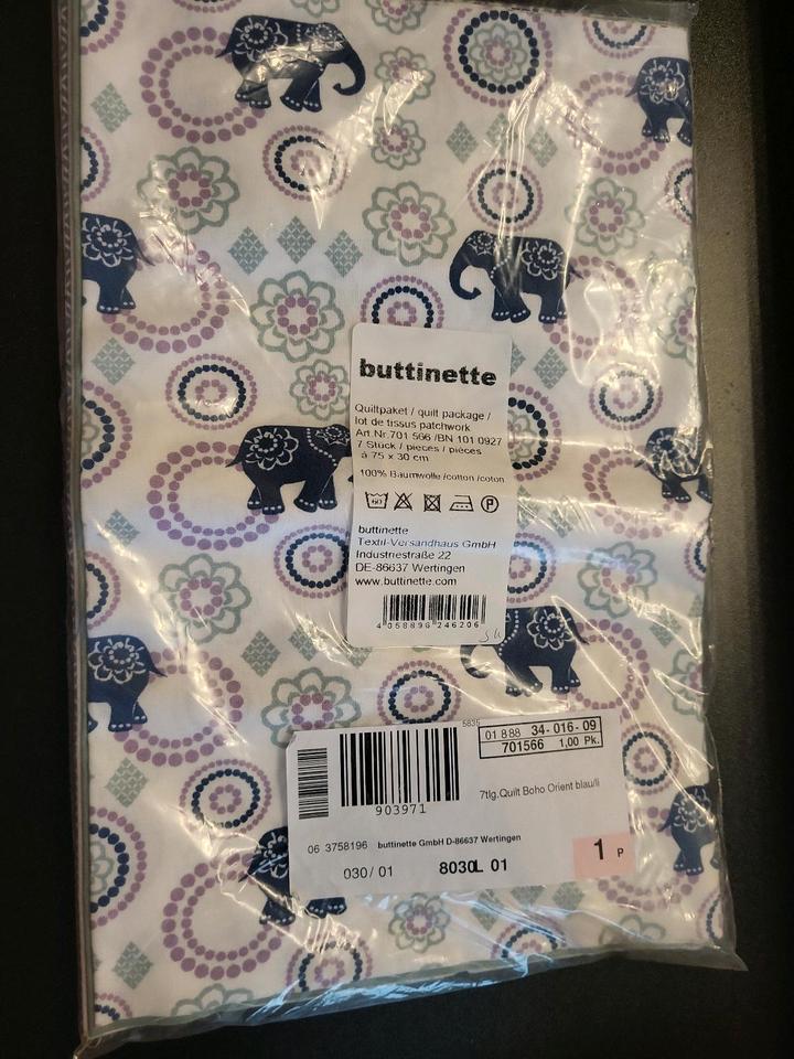 Stoffpakete, Quiltpakete von Buttinette - verschied. Ausführungen in Böbingen an der Rems