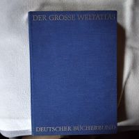 Atlas von 1962, blaues Leinen "Der große Weltatlas " Herxheim bei Landau/Pfalz - Insheim Vorschau