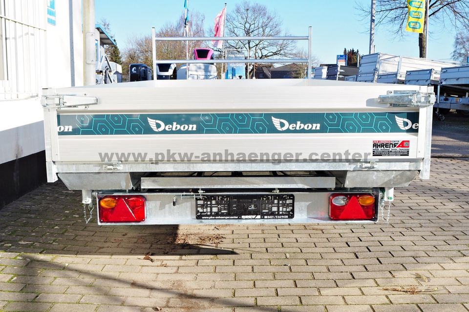 DEBON PW3.6 CHEVAL LIBERTE 3500kg 360x180x35cm Dreiseitenkipper in Stuhr