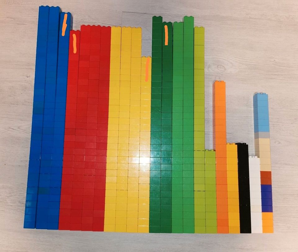 Lego Duplo Bau Steine Konvolut 4er 8er 2x2 4x2 Noppen bunt in Giesen