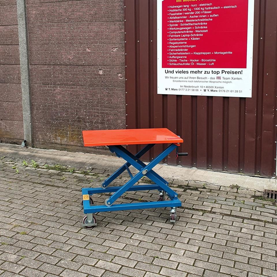 -57% 350Kg Scheren- Hubtischwagen Handkurbel Spindelhubtischwagen in Xanten