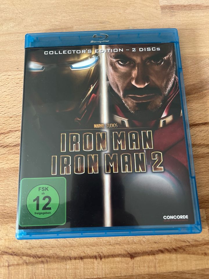 Bluray Marvel Iron Man 1 und 2 in Emmelshausen