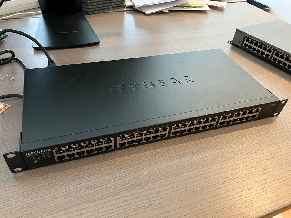 Netgear GS348 – 48-Port-Gigabit-Ethernet-Unmanaged-Switch in Gräfelfing