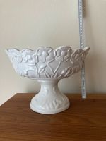 Obstschale Schale mit Standfuß Keramik floral Etagere Bayern - Regensburg Vorschau