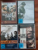 Lone Survivor,American Sniper, Killer Elite, Blood Diamond DVD Rheinland-Pfalz - Trierweiler Vorschau