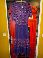 50 60 er Jahre Vintage Rockabilly Folklore Kleid Gr. 42/44 Brandenburg - Potsdam Vorschau