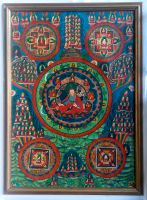 Grosse Thangka, Rollbild  tantrischen Buddhismus  auf Pergament Neustadt - Alte Neustadt Vorschau