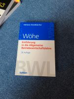Wöhe Einführung in die Allgemeine Betriebswirtschaftslehre Hessen - Sinntal Vorschau