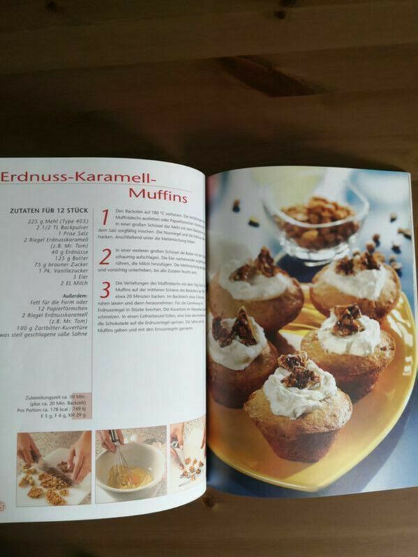 Muffins 1-2-3 und fertig Backbuch/-heft Moewig Verlag in Kiel