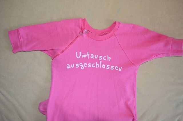 Süßer Sommerschlafanzug Umtausch ausgeschlossen von Dimo 68 pink in Obertshausen