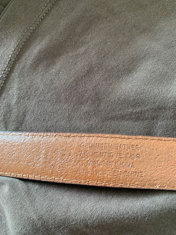 Zugreifen!Neuer Echt Leder Gürtel von Ralph Lauren braun 105 cm in Durach