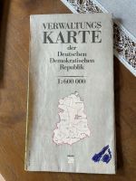 Verwaltungskarte der DDR alt Rarität Sachsen - Oschatz Vorschau