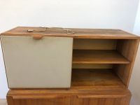 #A Schrank Aufsatz Bar Hochschrank Esche Leipzig 7 DDR Sachsen - Burgstädt Vorschau