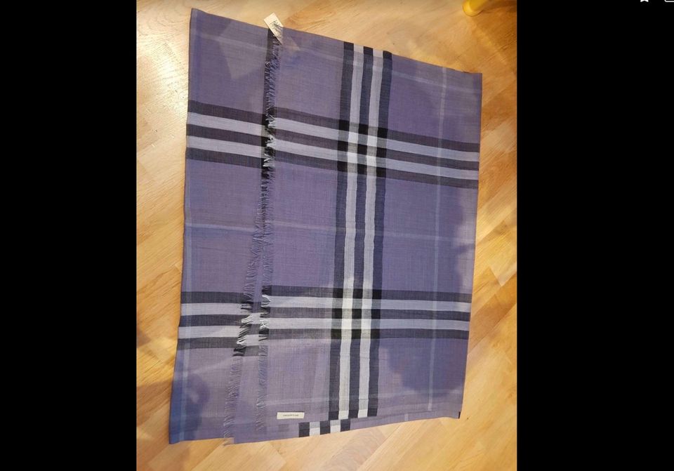 Burberry 100% original schal wolle seide lilac in Bielefeld