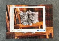 Puzzle Katzen 500 Teile Clementoni Bayern - Pliening Vorschau