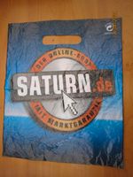 alte Plastiktüte Tragetasche "SATURN - SOO! MUSS TECHNIK" - RAR Nordrhein-Westfalen - Gronau (Westfalen) Vorschau