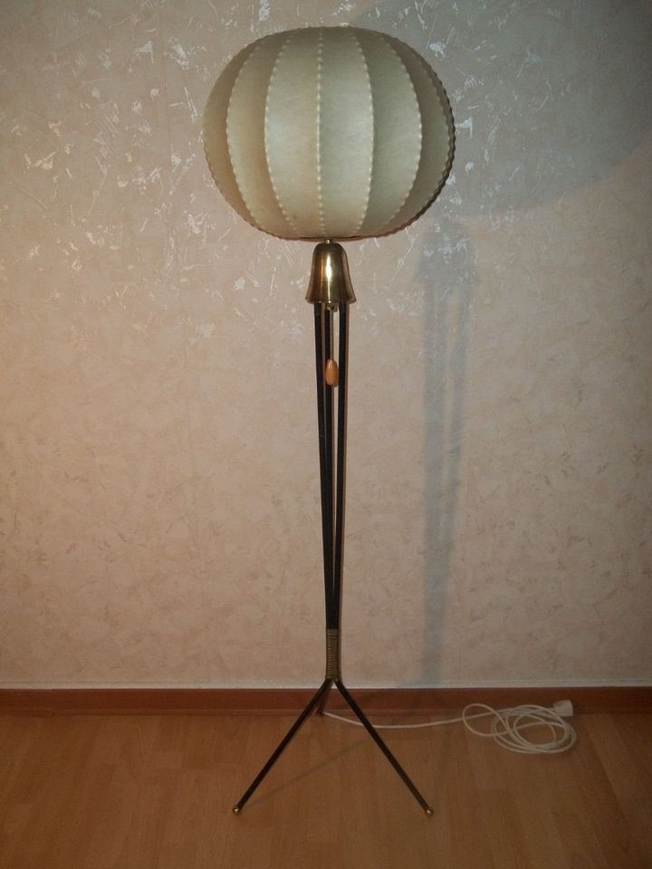 Alte DESIGN Lampe Tripod Stehleuchte ~ COCOON ~ Mid Century~ 50er in Bielefeld