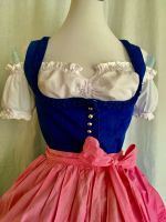 Dirndl von Original Steindl GR 36 S mit rosa Schürze Carmenbluse Thüringen - Themar Vorschau