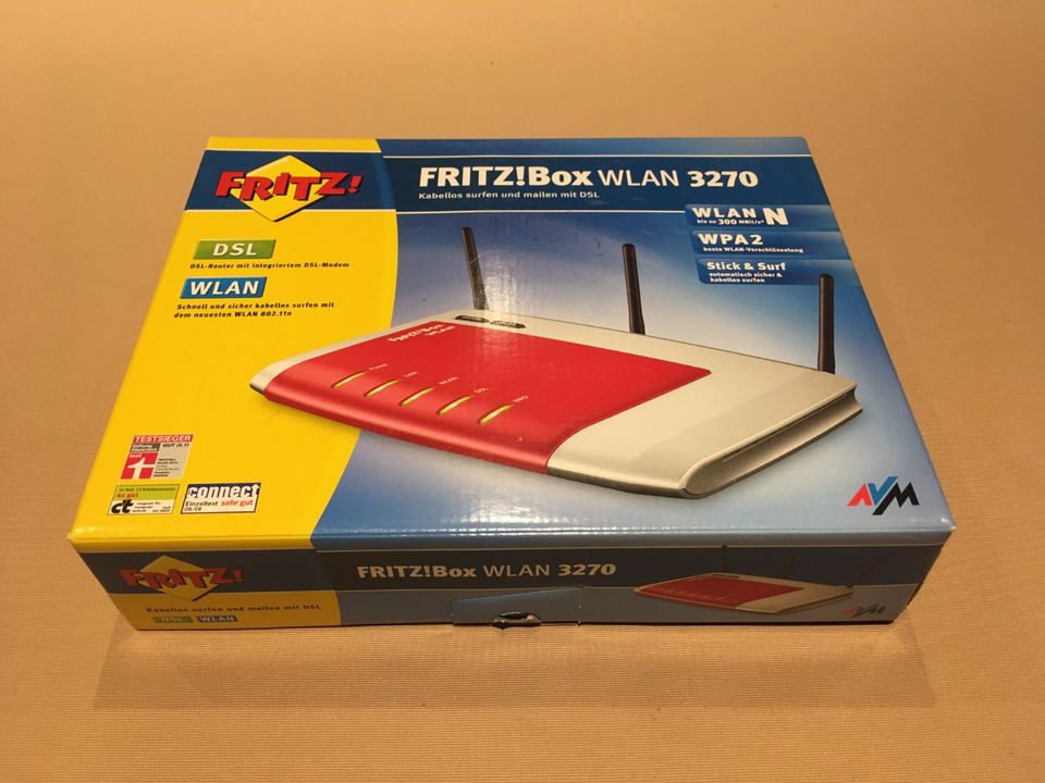 AVM FRITZ!BOX 3270 in Baden-Württemberg - Walzbachtal | Netzwerk & Modem  gebraucht kaufen | eBay Kleinanzeigen ist jetzt Kleinanzeigen