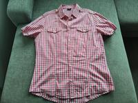 H&M | Kariertes Hemd | weiß/pink | Größe: M | Neuwertig Hessen - Fulda Vorschau