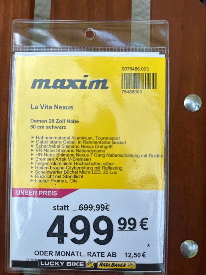 Maxim La Vita Fahrrad 7-Gang Nexus in München