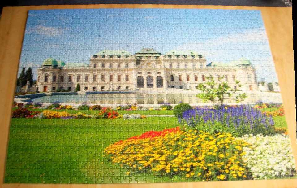 Innovakids-Puzzle "Schloß Belvedere Wien" 1000T. - komplett! in Bückeburg