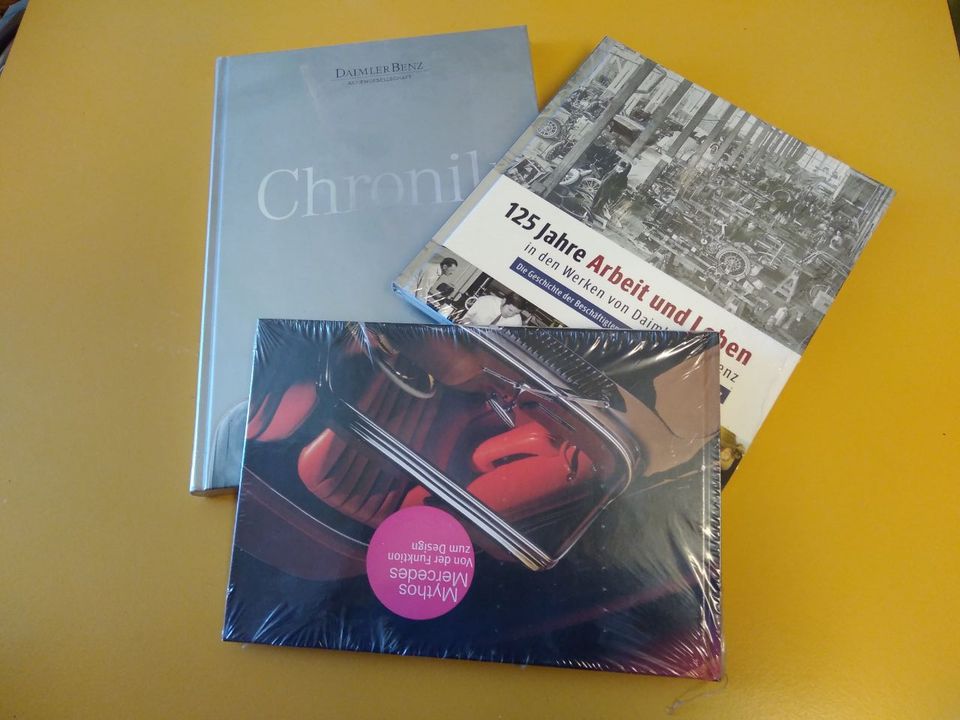 Bücher über Mercedes Benz - Chronik + Mythos + Arbeit+Leben in Sindelfingen