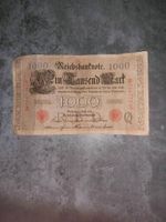 1000 Reichsmark Inflation Thüringen - Erfurt Vorschau