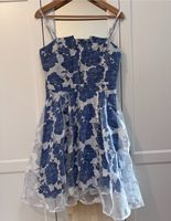 Gaudi Sommerkleid Cocktailkleid Tüll weiß Marineblau 36/S A-Linie München - Schwabing-West Vorschau