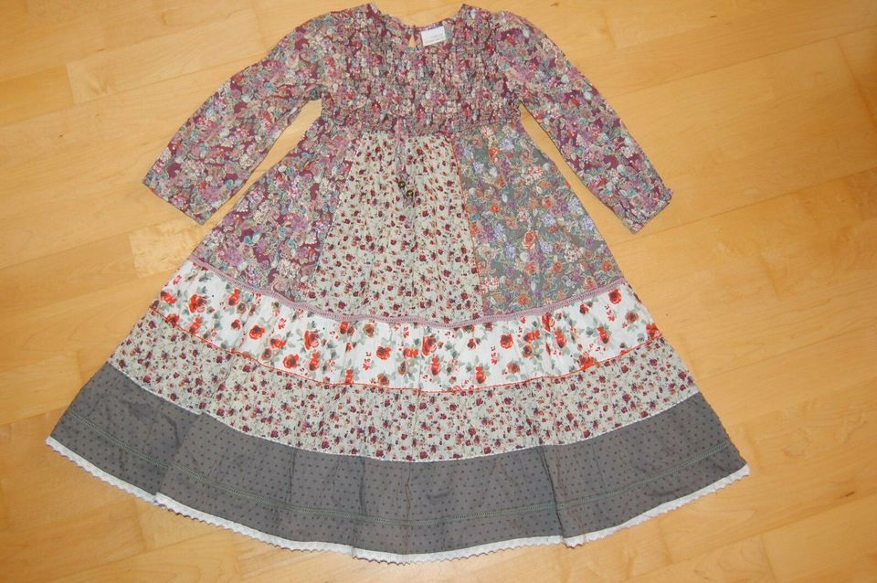 Next tolles Kleid Patchwork Gr. 104 neuwertig in Unterkirnach