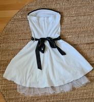 Weißes Kleid schwarzen Punkten; Gr. S (36) Hessen - Kassel Vorschau