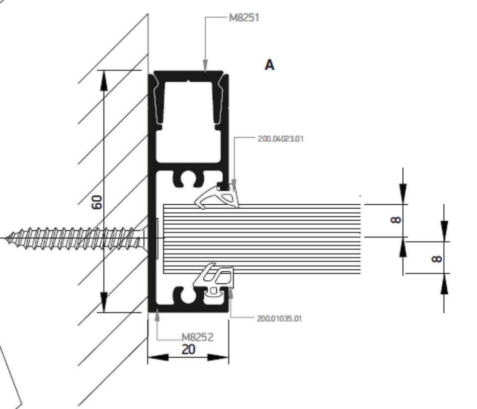 Glasbrüstung Französischer Balkon VSG ESG (16mm 882) 183x100 cm in Maintal