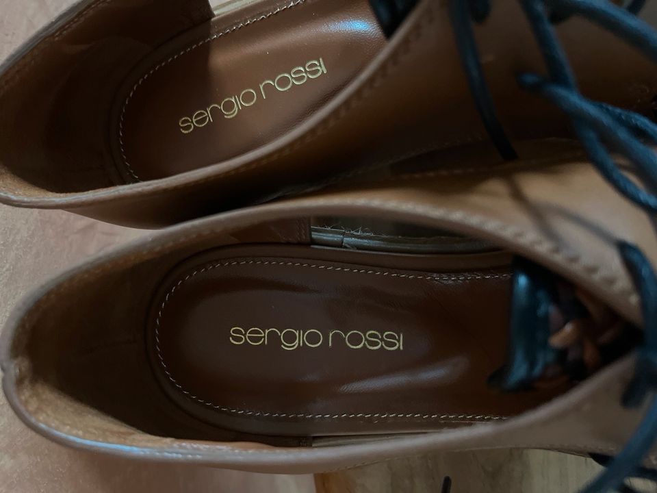 Sergio Rossi Loafer Schuhe Budapester Chic sommerlich NEU ‼️ 37,5 in Bayreuth