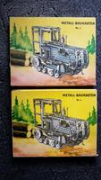3 DDR Metallbaukasten aus Burgstädt Sachsen - Rochlitz Vorschau