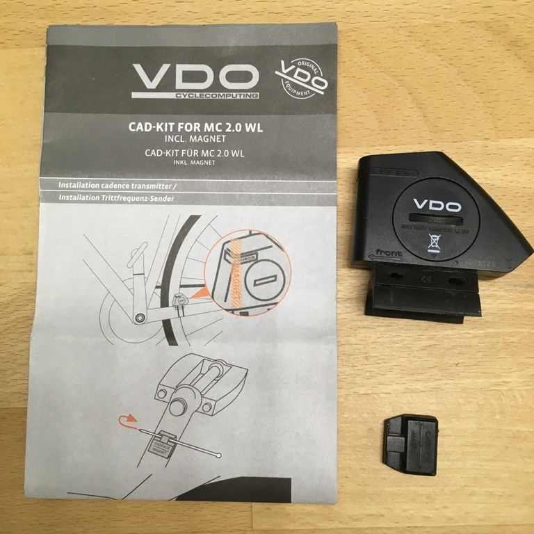 VDO WL 2.0 Trittfrequenzsensor / Kadenzmesser +++ TOP +++ in Korntal-Münchingen