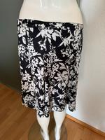 Satin Look Rock von Orsay Gr 38 M schwarz-weiß Blumenmuster Baden-Württemberg - Heilbronn Vorschau