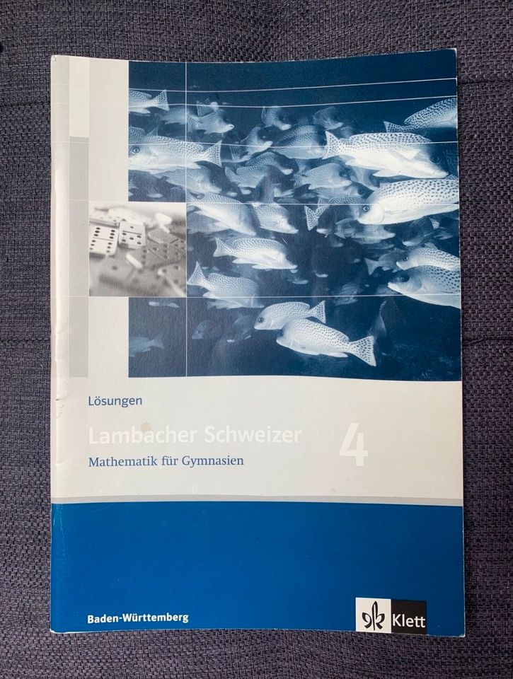 KLETT Lambacher Schweizer Mathe für Gymnasien BW Lösungen 4 / 5 in Heidenheim an der Brenz