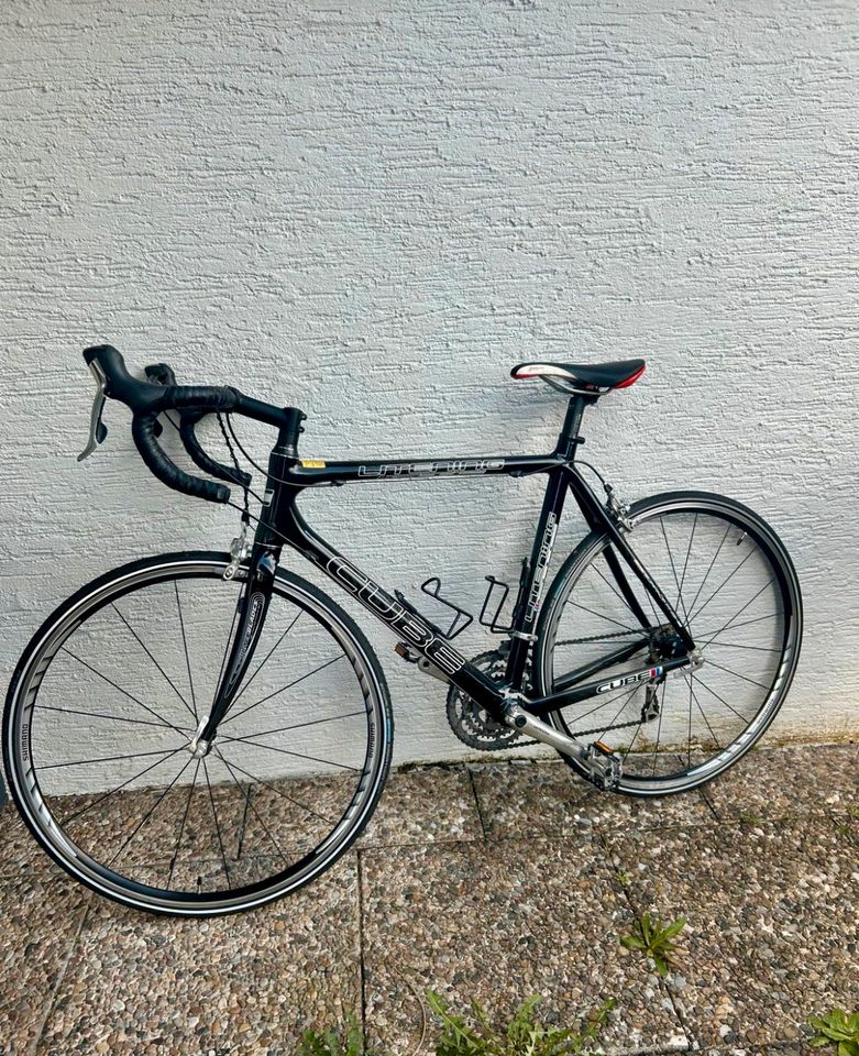 Cube Litening Carbon Rennrad mit Carbongabel Rahmengröße 56 in Ketsch