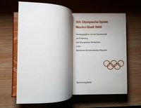 Buch XIX. Olympische Spiele Mexiko-Stadt 1968, Sportverlag Berlin Sachsen - Priestewitz Vorschau