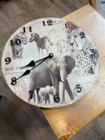 Wanduhr Safari Afrika 30cm Uhr Rheinland-Pfalz - Niederwerth Vorschau