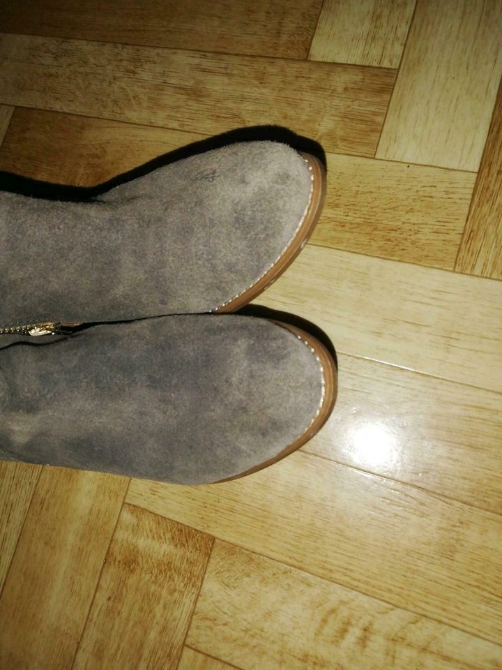 Ralph Lauren, Stiefelette, Gr. 36, Wildleder, NP ca. 200,- in Kaarst