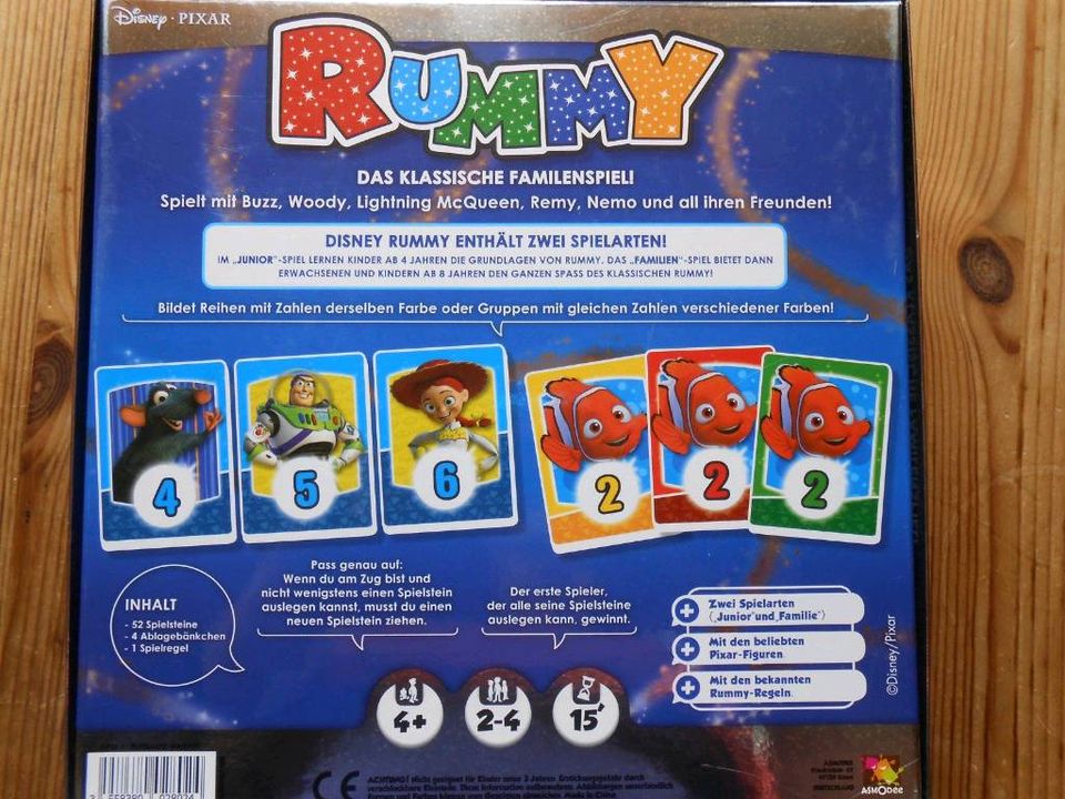 "RUMMY" Disney Pixar in Gelsenkirchen